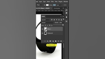 How to Make Smart Watch Mockup in Photoshop - Short Photoshop Tutorial #shorts