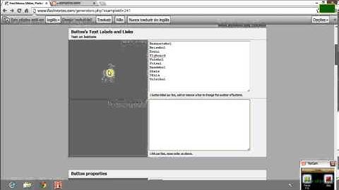 Como editar menus em flash vortex e colocar no blog