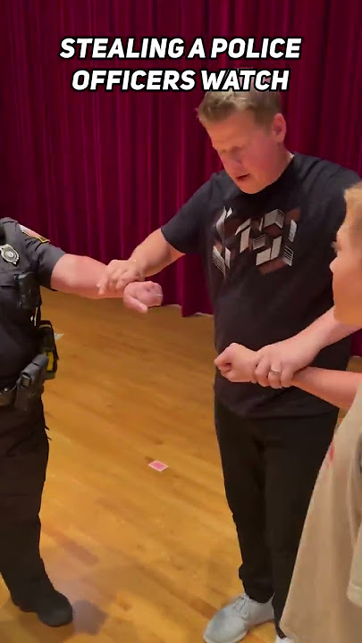 Stealing A Police Officers Watch 👮‍♀️