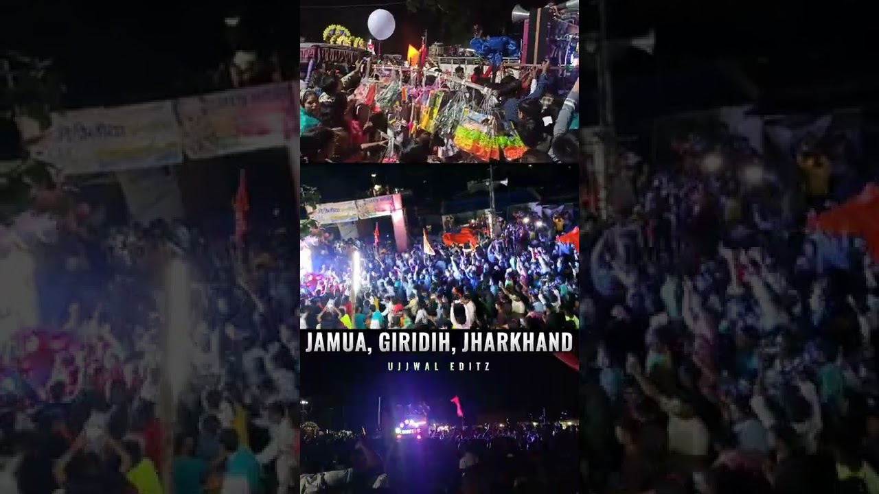 Durga Puja Visarjan Status 2022 ||Jamua,Giridih, Jharkhand || Durga Puja Visarjan 