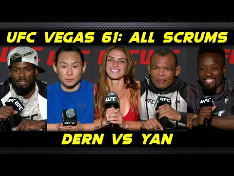 UFC Vegas 61: MEDIA DAY [All Scrums] Dern, Yan and more... #UFCVegas61