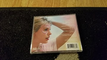 Taylor Swift lover CD unboxing