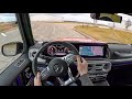 2020 Mercedes-AMG G63 - POV Test Drive (Binaural Audio)
