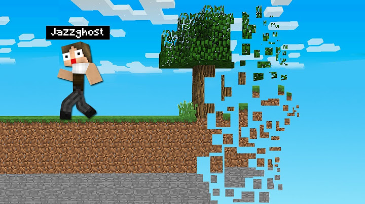 MINECRAFT, MAS A CADA SEGUNDO 1 BLOCO SOME!