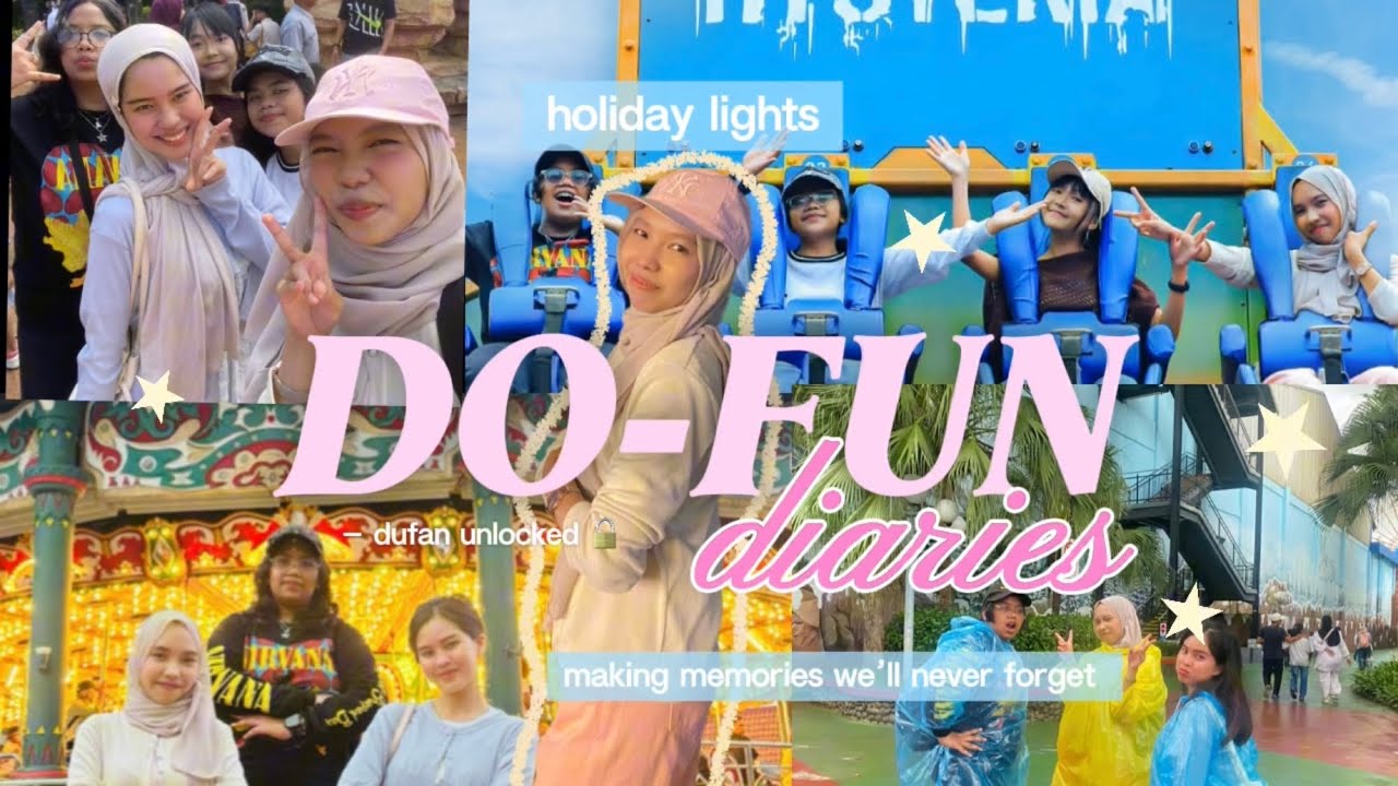 VLOG 1 | DO FUN AT DUFAN 🎡🎢🤩 with childhood friends?!! 🙌🏻 - YouTube