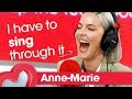Anne-Marie reveals her on-stage burping habit 😱 | Interview | Heart