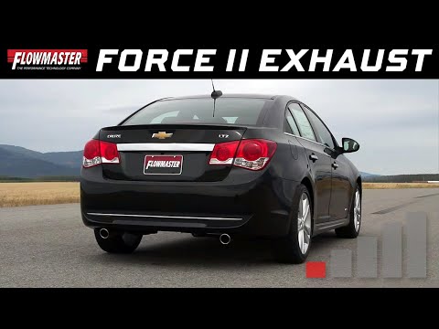 2011-16 Chevrolet Cruze 1.4L, 1.8L - Flowmaster Force II Cat-back Exhaust System