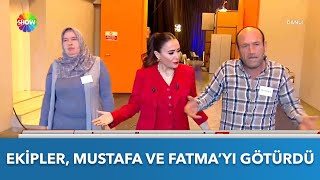 Ekipler, Mustafa ve Fatma için stüdyoda! | Didem Arslan Yılmaz'la Vazgeçme | 22.03.2024