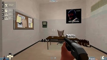 TF2 Maps Achievement Proud to idle (Hidden Rooms)