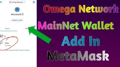 Omega Network | Omega Wallet Add Metamask | Omega Network New Update