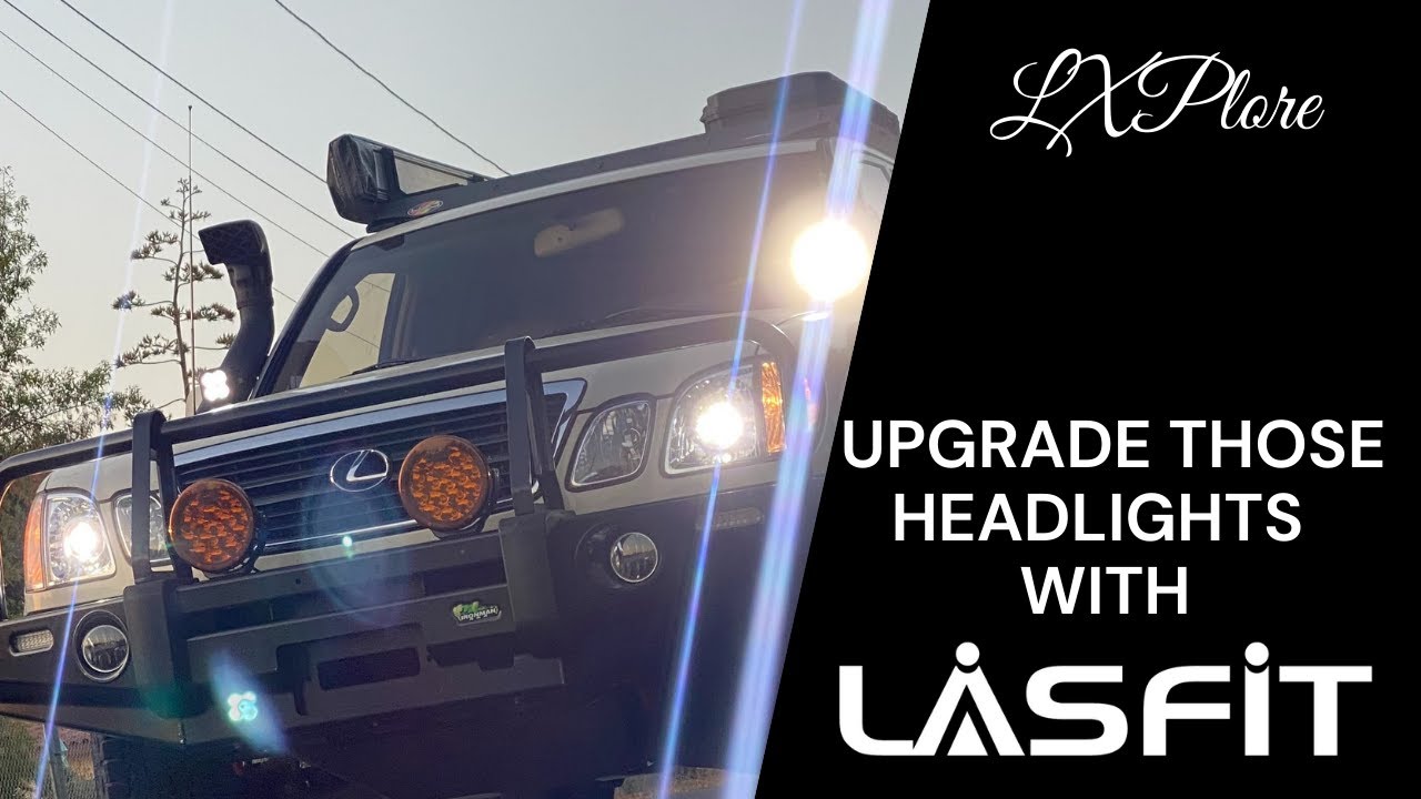 Lexus LX470 Headlight Upgrade YouTube