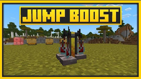 🟨 HOW to MAKE a JUMP BOOST potion and WHAT DOES - MINECRAFT Bedrock & Java 🟨