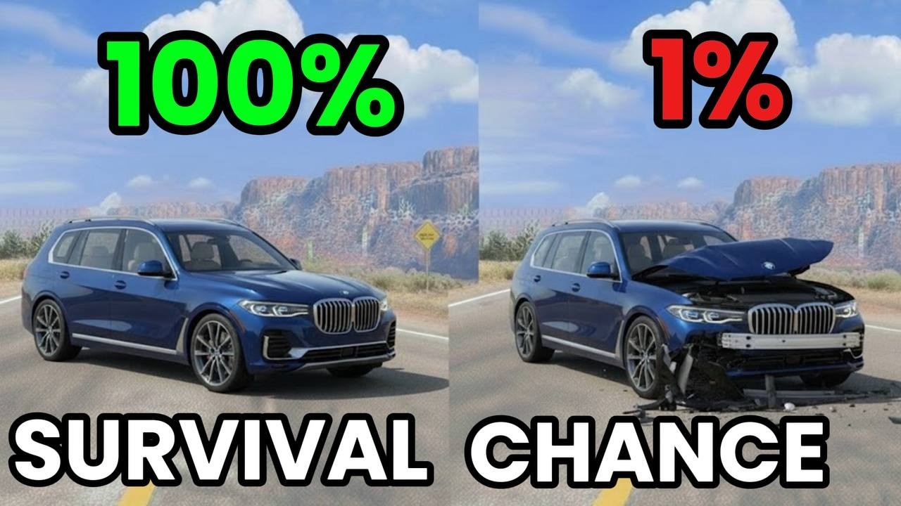 Realistic Crashes: Chance of Survival #17 | BeamNG.drive