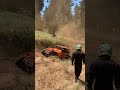 Nik Pries with OverBuilt hitting a rock wall. 4x4, rock crawler, rock bouncer.
