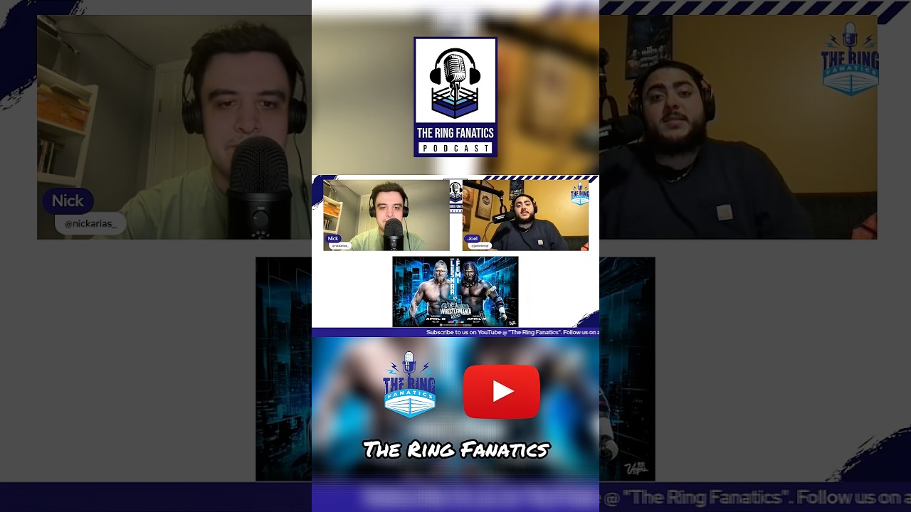 Oba/Brock🎙️ #wwe #wrestling #youtubeshorts #shorts #viral #viralvideo #trend