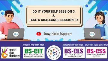 DO-IT-YOURSELF SESSION 3 |  DO IT YOURSELF 2