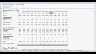 Consolidating your Company's financials for its strategic plan