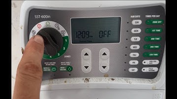 Rainbird Programming an SST Sprinkler Timer- How to
