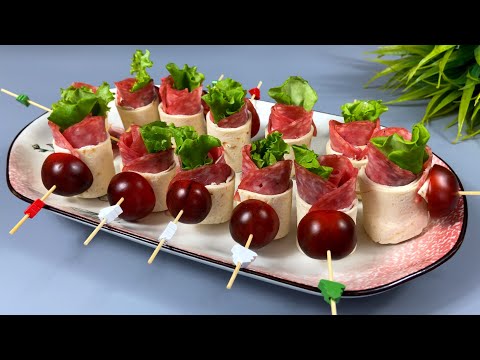 Закуска "ВОИНЫ НА ГАЛЕРАХ" приготовила за ТРИ МИНУТЫ! Необычно, красиво и вкусно ОЧЕНЬ!