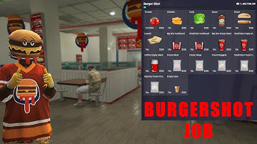 [FREE] - [QB] Advanced Burger Shot Job | RZ Burgershot Job |