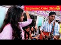 Impressing cute girls in kolkata metro  picking up cutest girls reaction by singing 