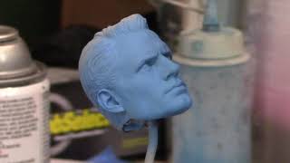 Painting A Small Head Blue by Rafael Robledo Jr 5,470 views 3 years ago 4 minutes, 33 seconds