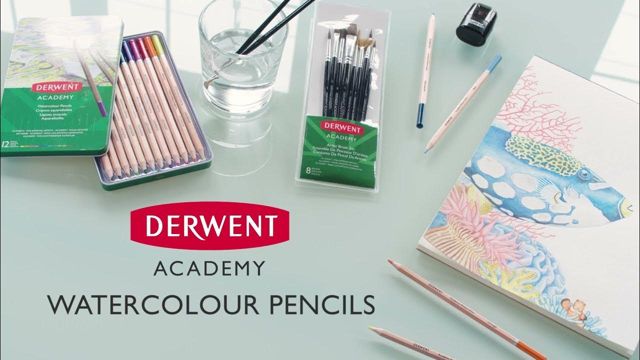 Derwent Watercolour Pencils Review & Demo 