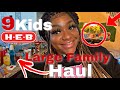 HUGE H-E-B Grocery Shopping Haul Family Of 11| Mom Of 9 Kids 2021