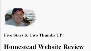 Reviews Homestead.com-Building Websites with SiteBuilder
