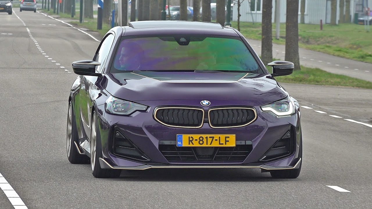 BMW M240i xDrive Coupe (G42) with Akrapovic exhaust! PURE ENGINE SOUNDS!