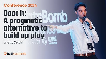 Boot it: A pragmatic alternative to build up play, Lorenzo Cascioli | Hudl Statsbomb Conference 2024