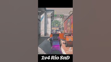 1v4 Rio SnD Ranked Play MW3