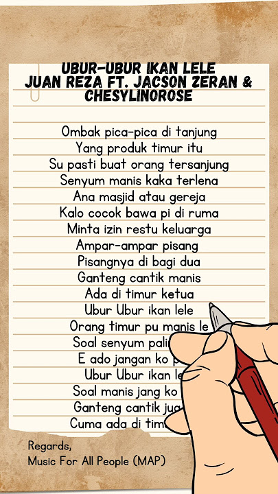 Ubur-Ubur Ikan Lele-Juan Reza ft. Jacson Zeran & Chesylinorose #viraltiktok #viral #trending