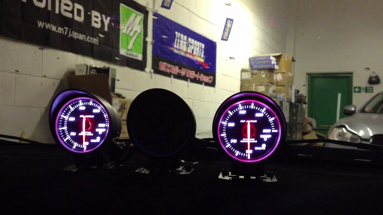 M7 Japan gauges connected YouTube
