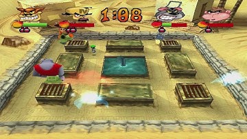 Crash Bash Walkthrough Part 8 HD 200% Warp Room 2 (Desert Fox)