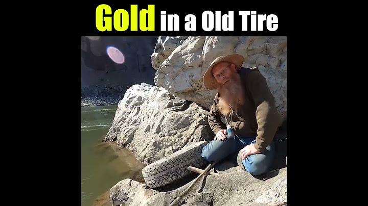 WHAT'S INSIDE? Tire of gold!