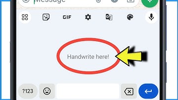 Keyboard Handwrite Here Problem | Handwriting Keyboard Kaise Hataye