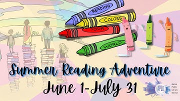 Summer Reading Adventure--Introduction and Online How-To!