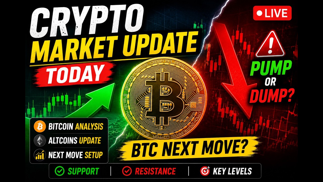 Bitcoin Price Prediction Today 🚨 | Crypto Market Update | BTC Next Move ...