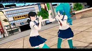 MMD Saki VS Ajia Fight Ep 2