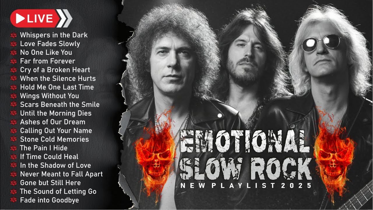 BEST RELAXING Slow Rock Music 2025 Playlist  🎧 Rock | Ballad | Sleep | Soft Rock | Enjoy