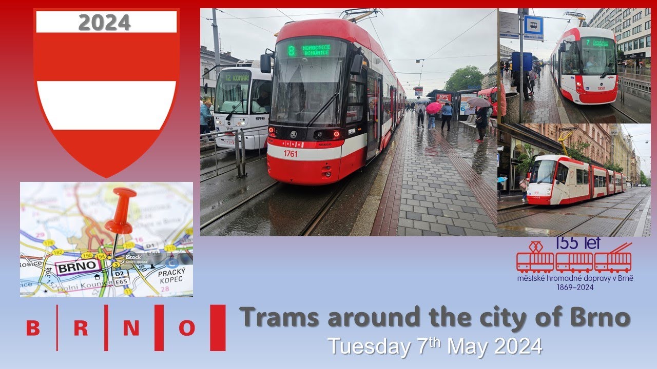 543 - Brno, Czechia: Out and about in Brno on Tuesday 7th May 2024