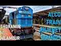 Shoranur  nilambur full journey with alco through beautiful teak forest  indian railways