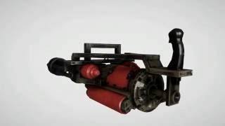 3D lowpoly model - Vulcan minigun 3D lowpoly model - Vulcan minigun