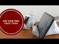 Sew your Own Tablet Stand || Perfect sewing project for beginnners