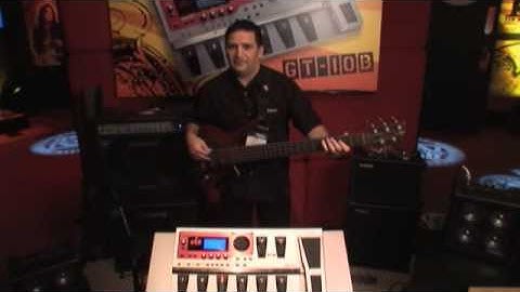 GT-10B Bass Effects Processor at NAMM 08