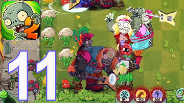 Plants vs. Zombies 2 - Gameplay Walkthrough Part 11 - Pinata Party(iOS, Android)