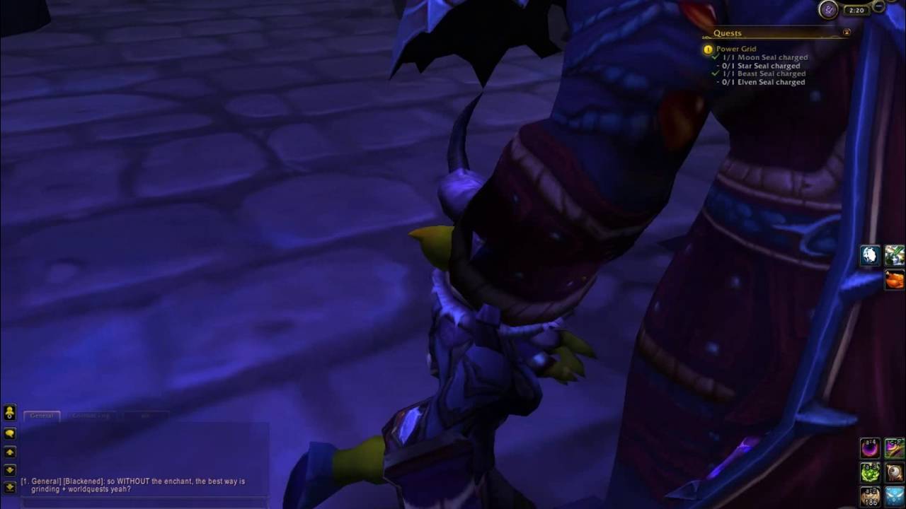 WoW quest - Power Grid