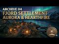 Archive 04 - Aurora over the Viking Village | 8th Century Nordic Folk | Chronos Traveler Archives