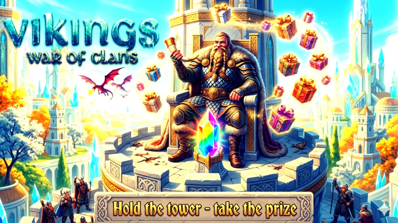 300 Паладинов и Новые БАШНИ(300 Paladins and New TOWERS)Vikings War of Clans #vikings #mmorpg